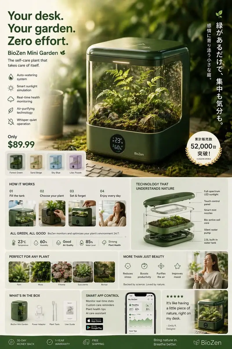 未来感日式产品广告-超写实电影级光影