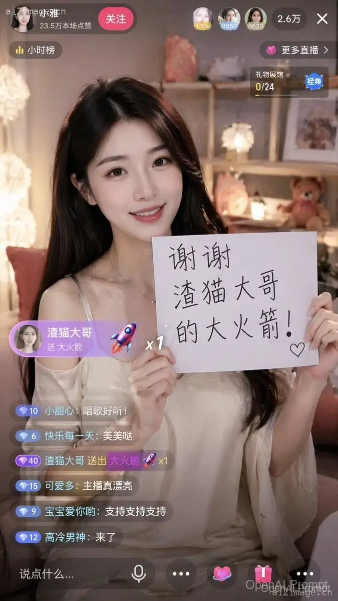 直播 App 截图生成器
