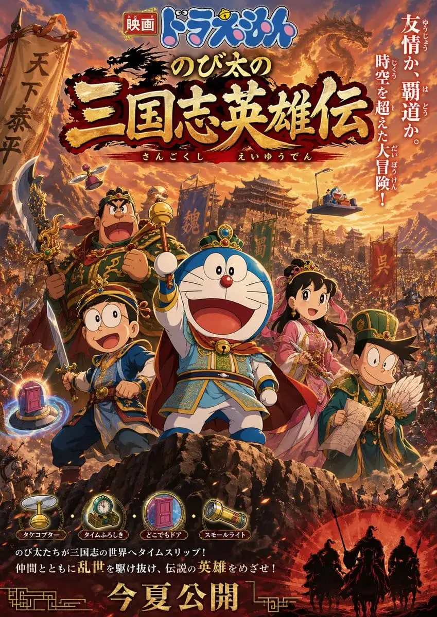 动漫电影海报生成器 | 一键生成日系动漫风海报