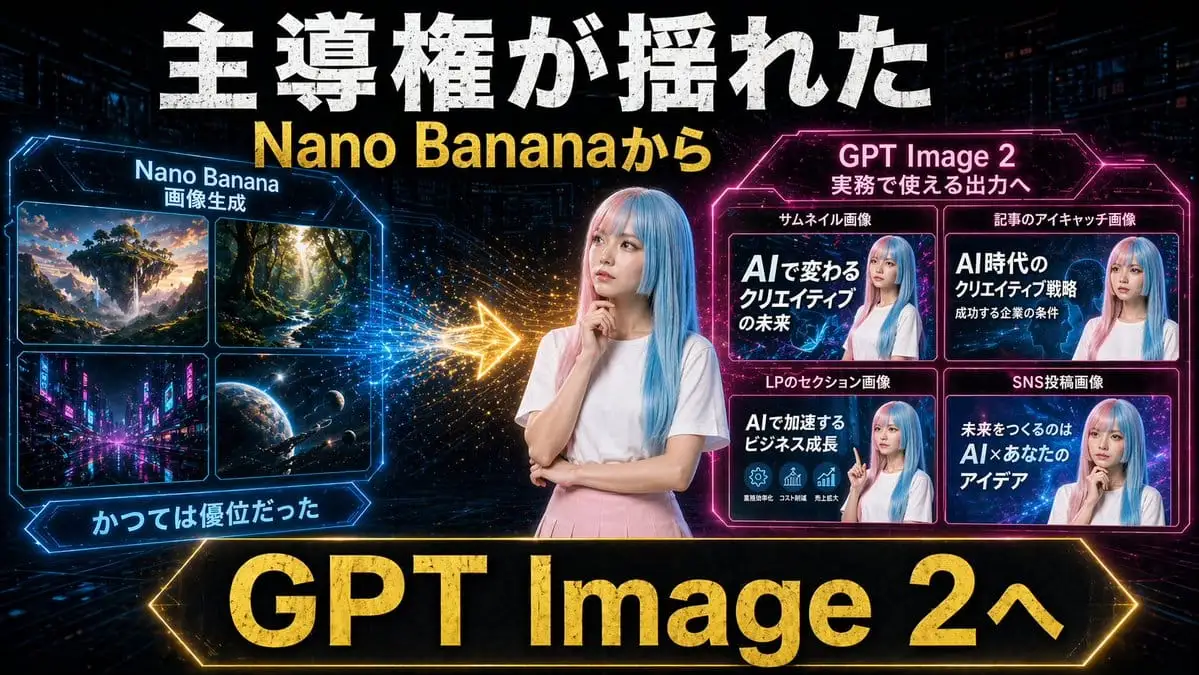 赛博朋克缩略图对比:Nano Banana vs GPT Image 2