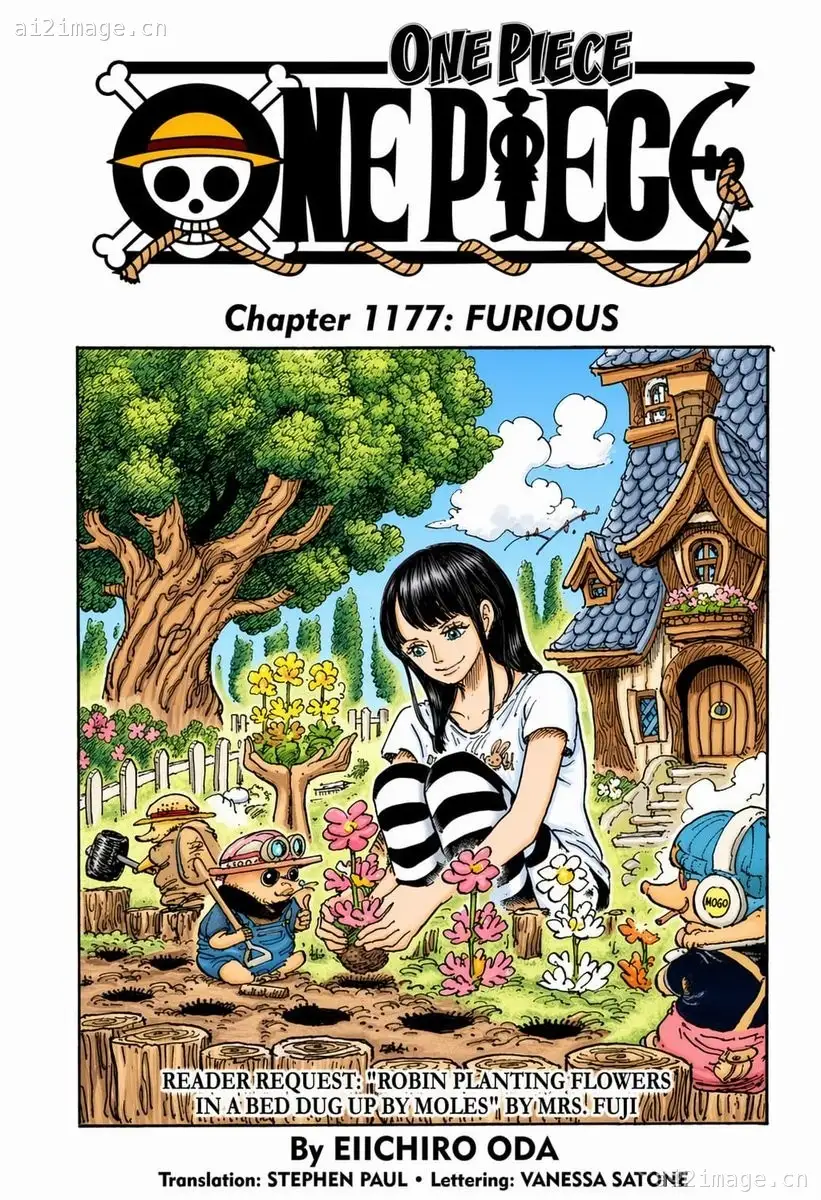 《海贼王》漫画彩色封面