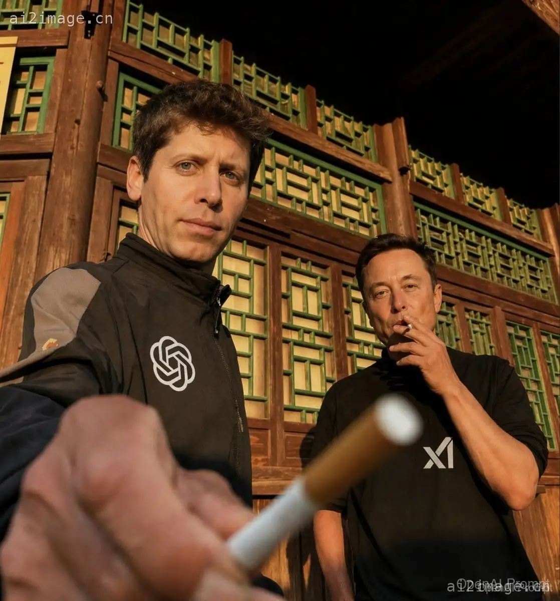 黄金时刻科技巨头对峙肖像