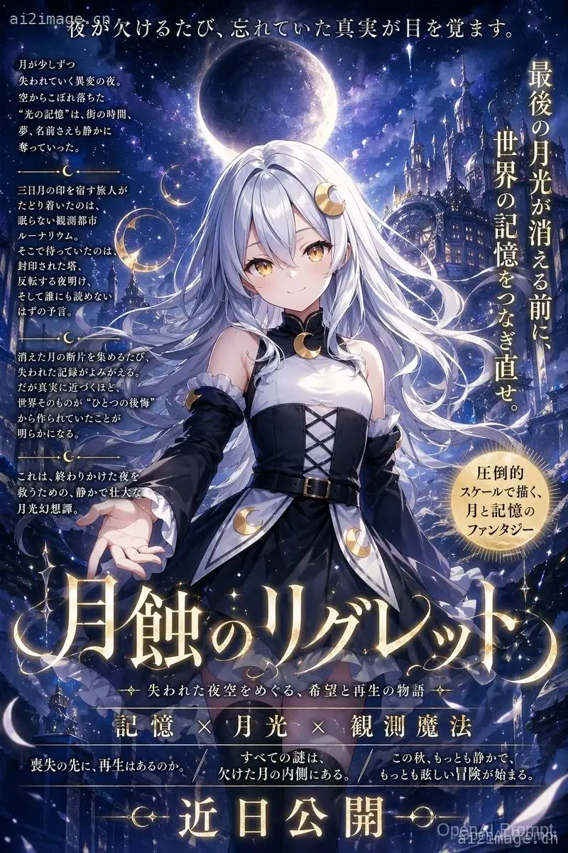 星空奇幻动漫电影海报