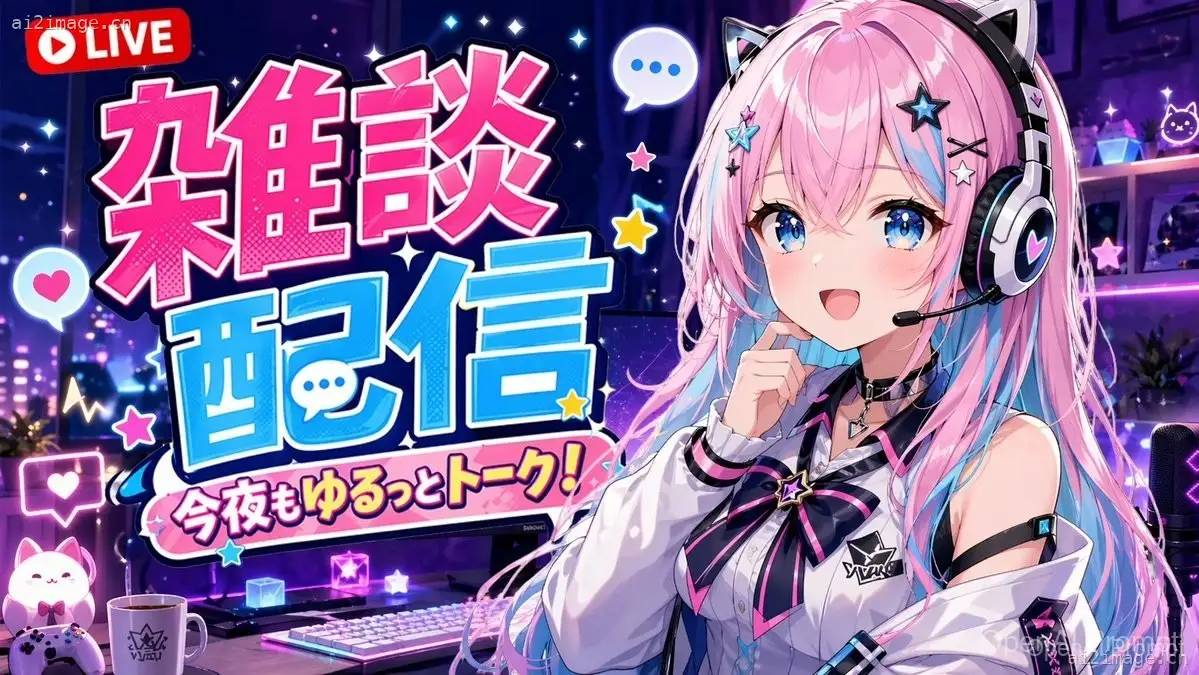 VTuber Stream Thumbnail