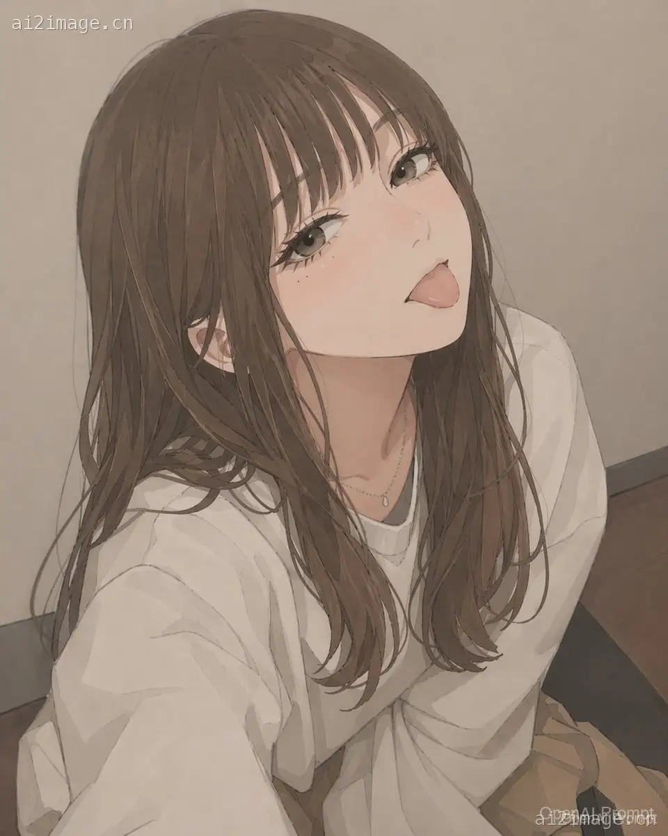 动漫少女自拍肖像(已打码)
