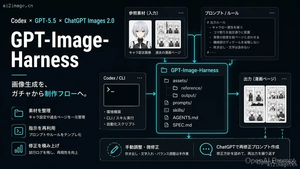 Neon AI 图像工作流信息图