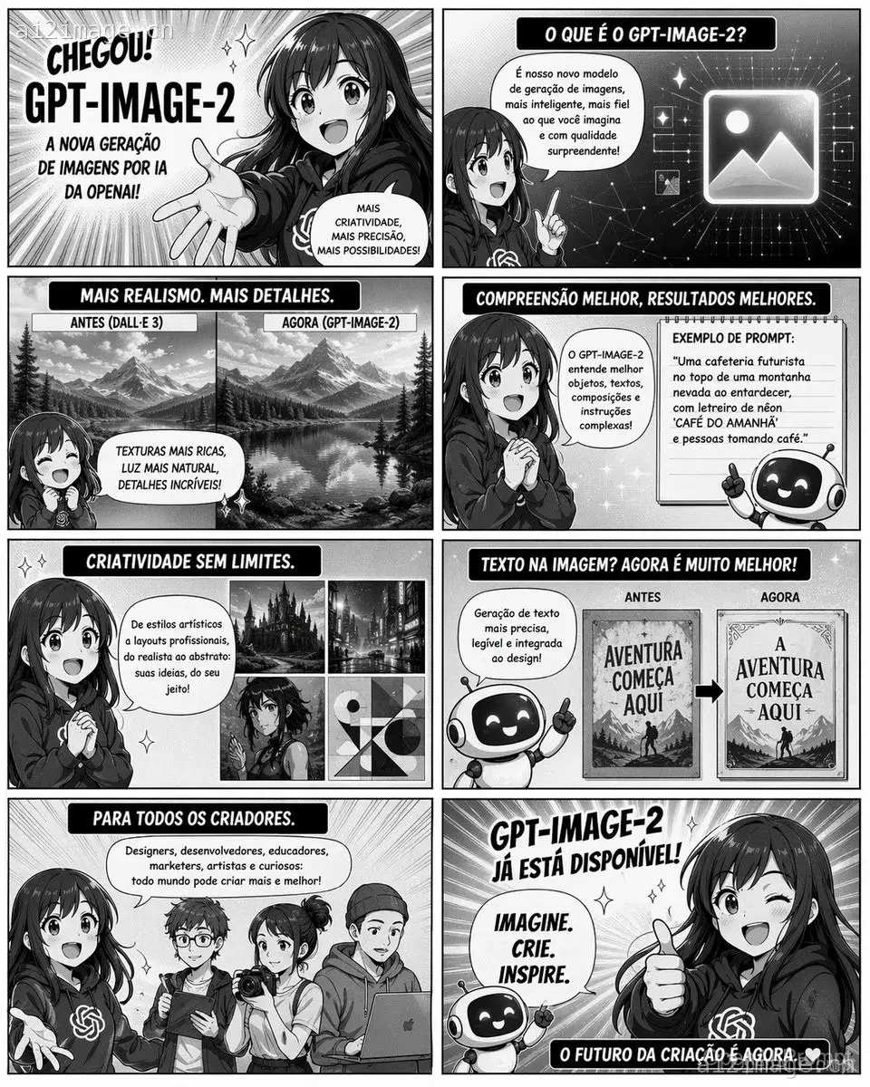 8 格 GPT-Image-2 漫画宣传页