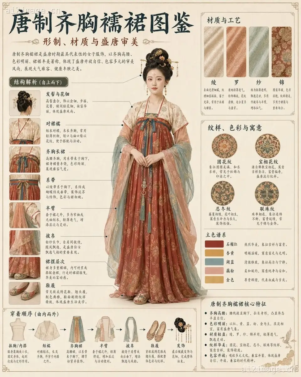 Traditional Garment Infographic