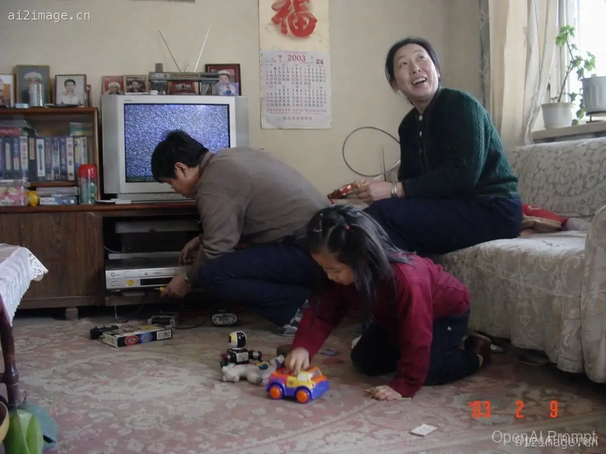 怀旧 2003 年家庭公寓照片