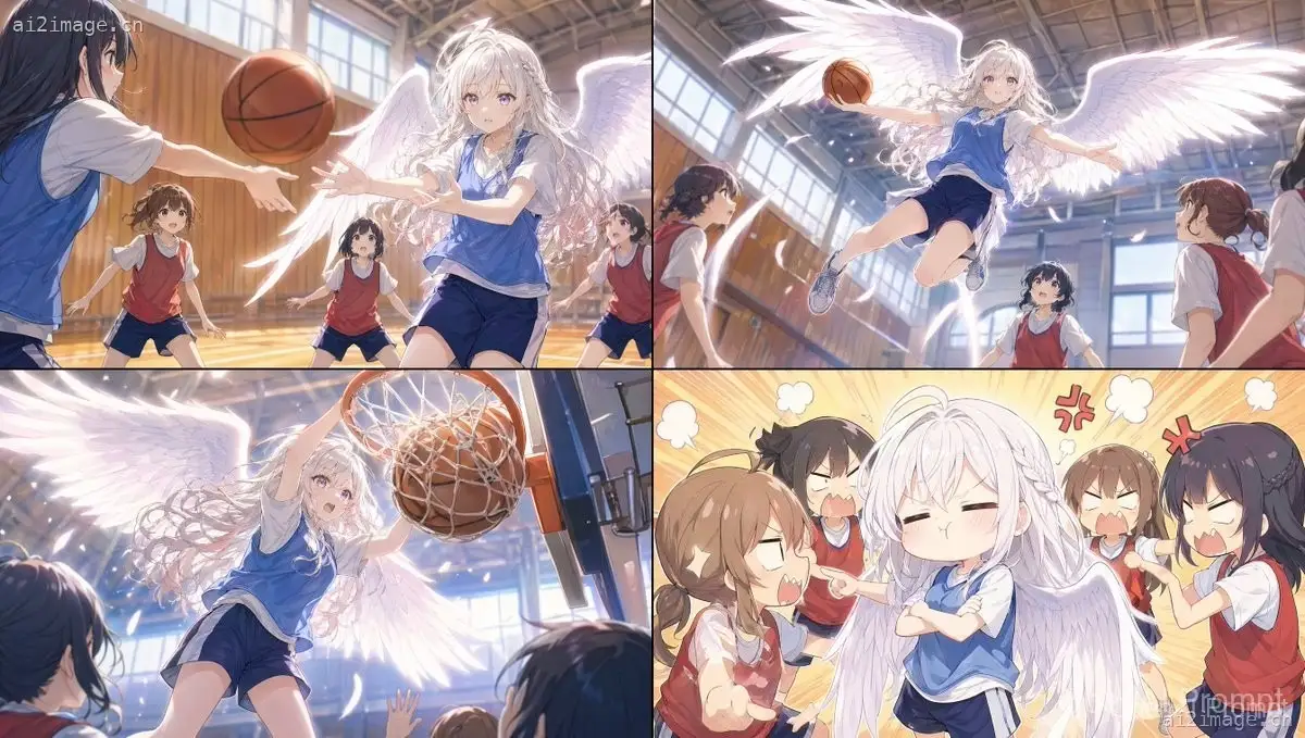 天使少女篮球项目