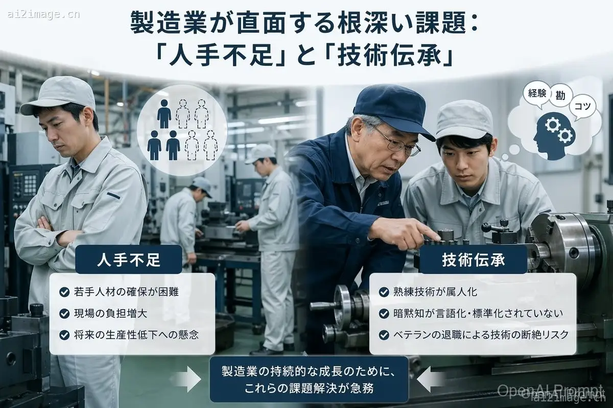 日本制造业挑战信息图