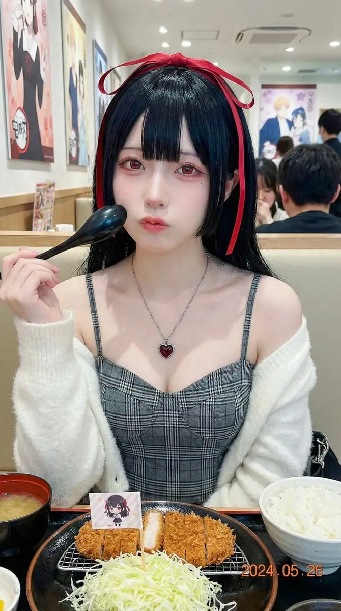 地雷系少女主题咖啡馆写真 | Cosplay时尚摄影