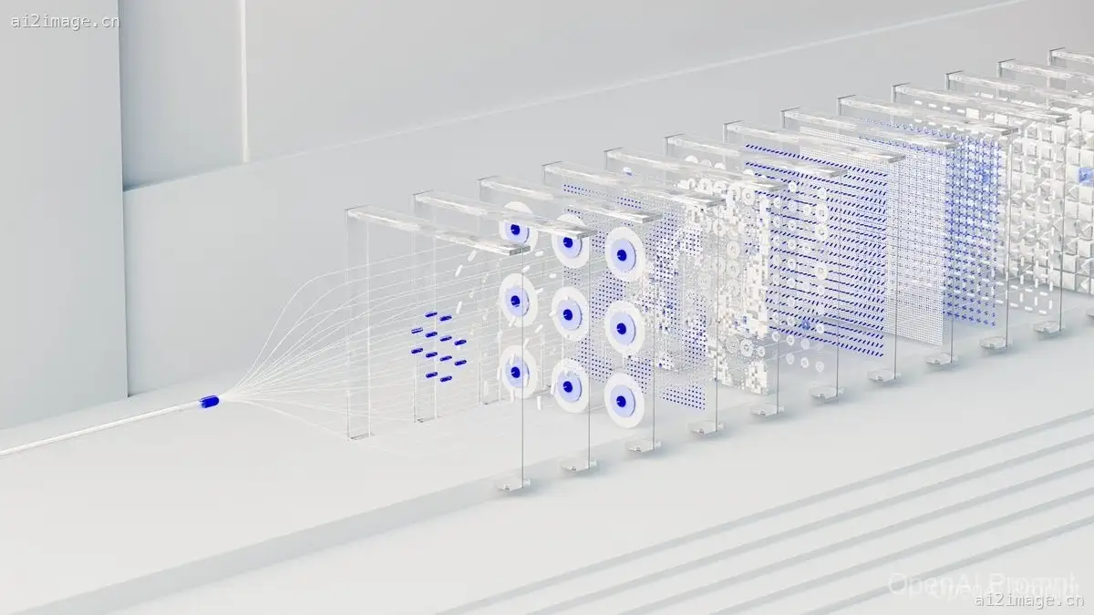 3D 抽象数据流水线可视化