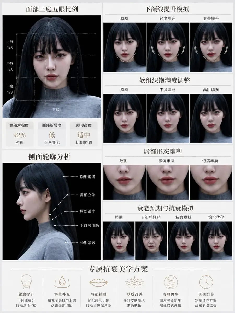 五官与肤色彩妆拆解报告