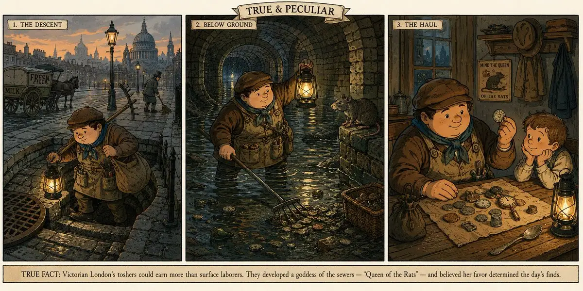 Victorian Tosher Triptych