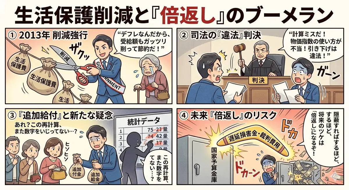 双倍奉还的回旋镖漫画
