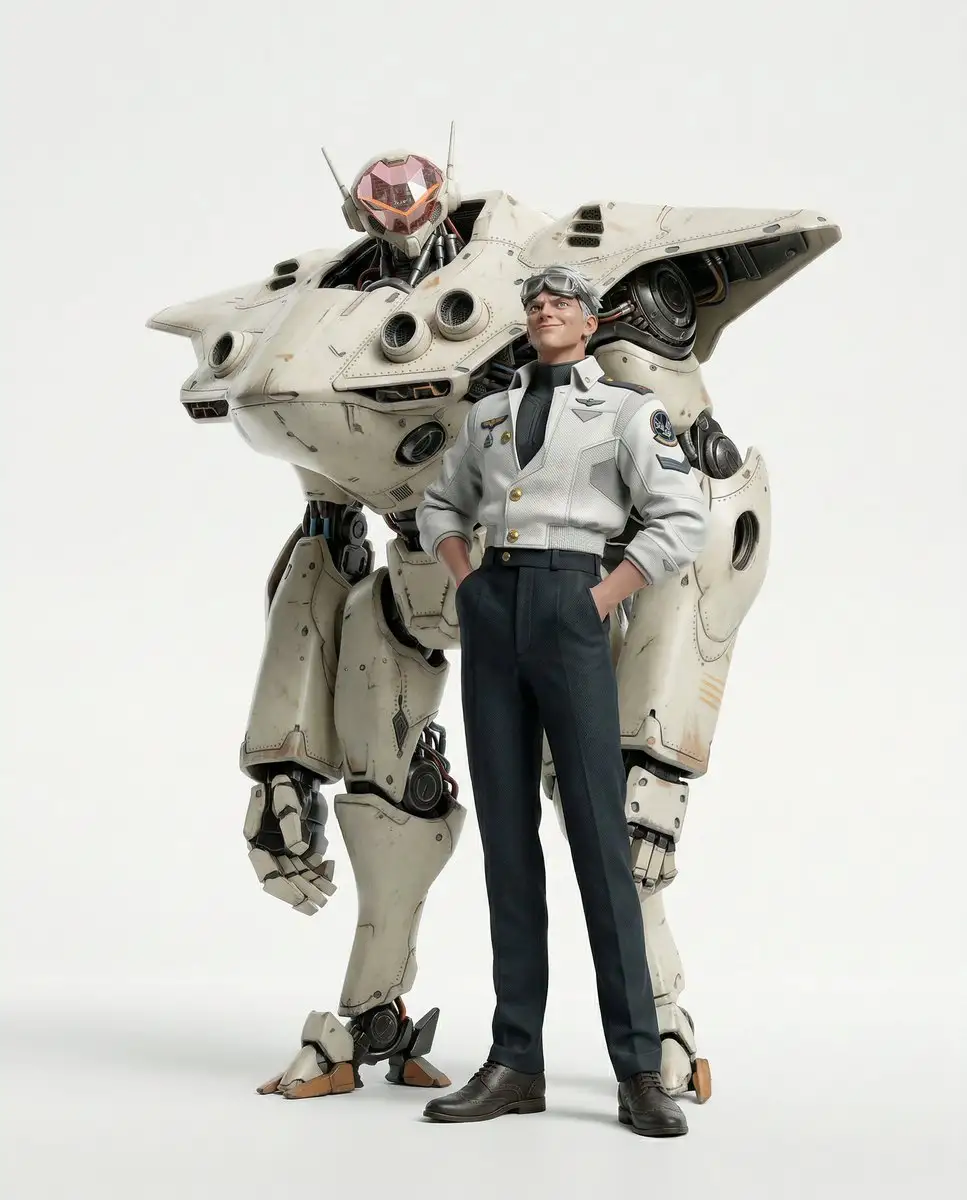 超写实3D CGI收藏级手办渲染
