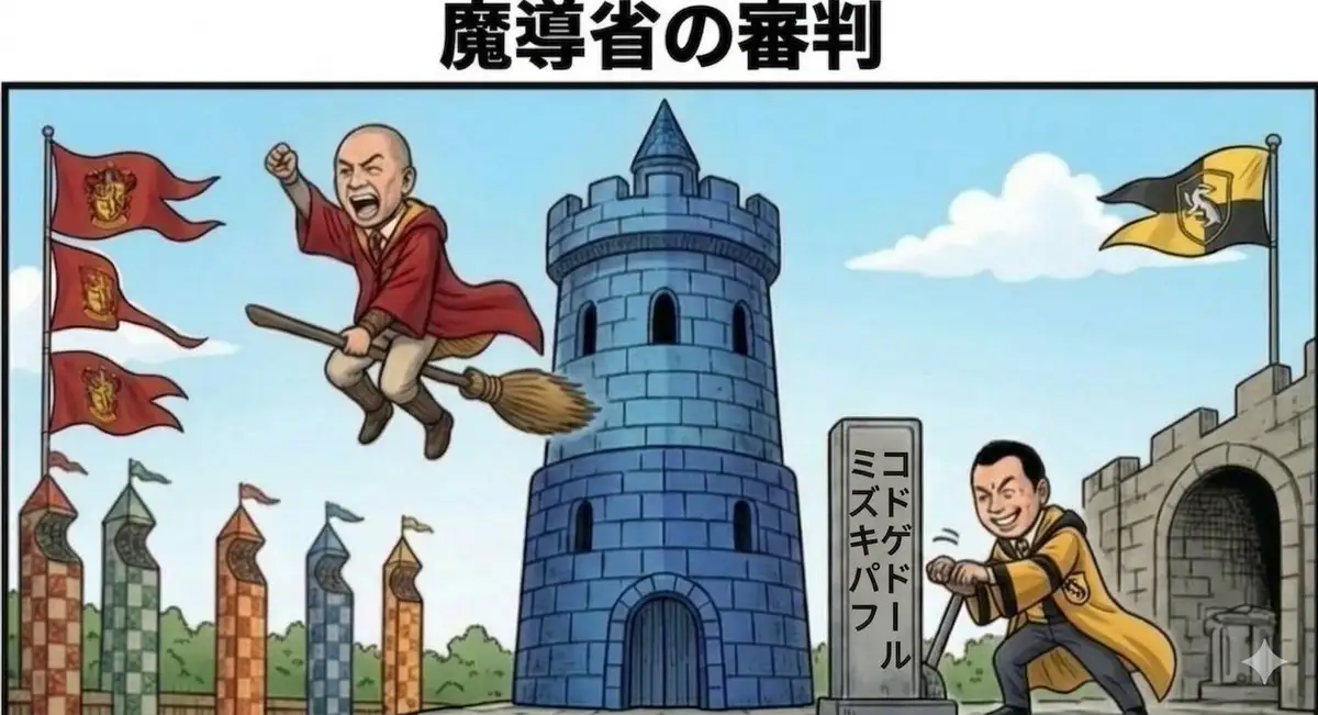 四格漫画:双重记账