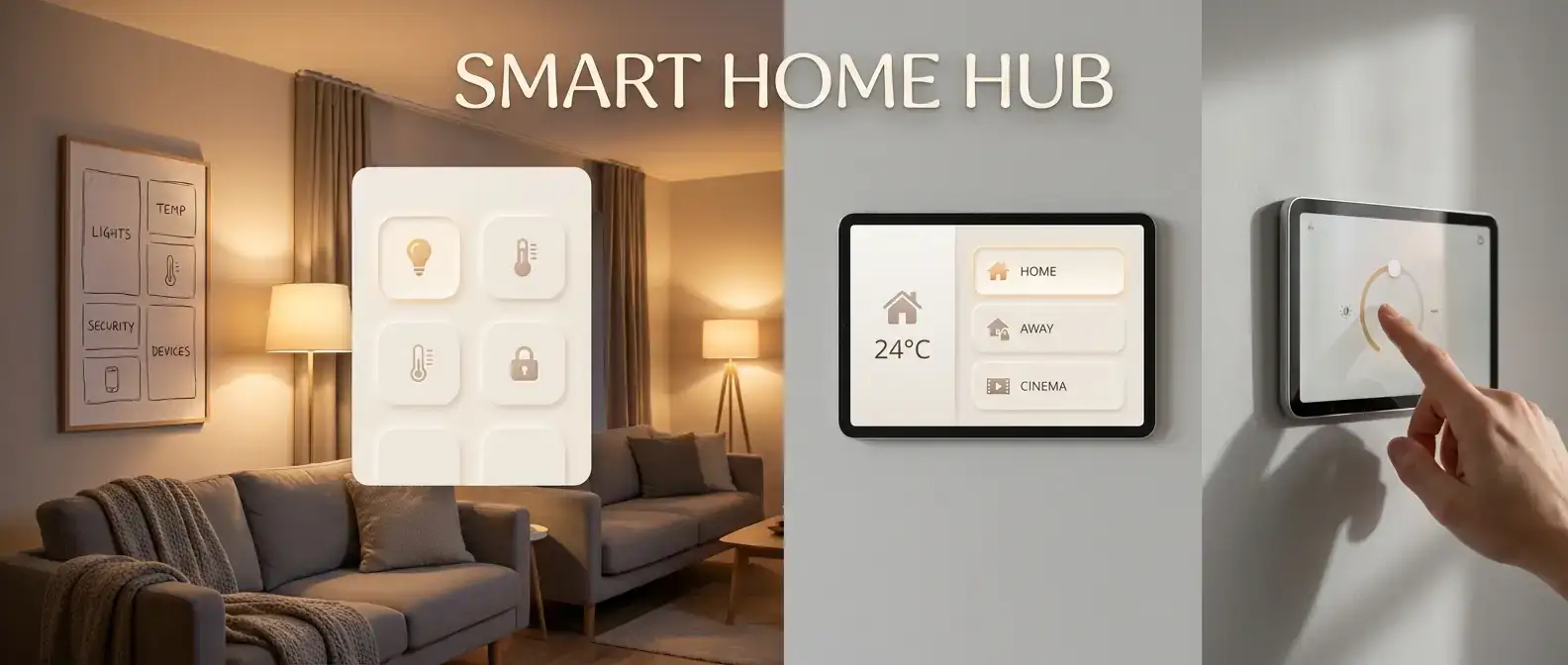 物联网:智能家居控制面板 (Smart Home Pad)