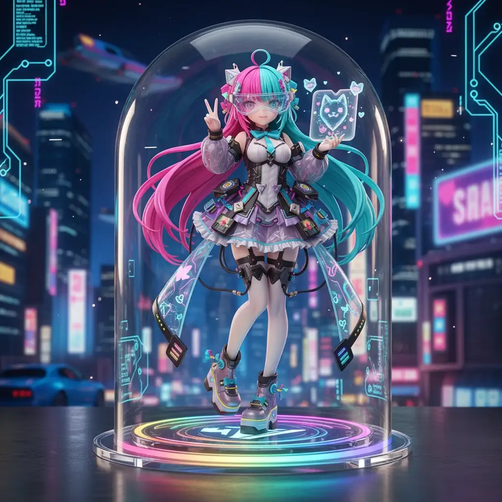 赛博可爱风格 (基础版)