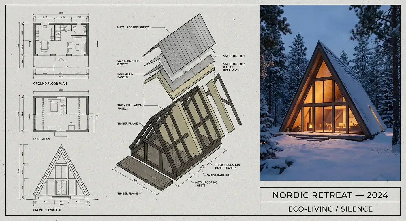现代主义林间小屋 (Modernist Cabin)