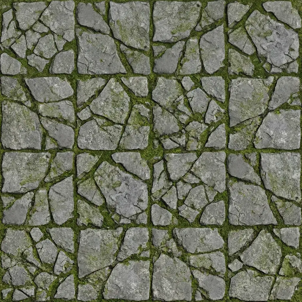 地牢地面无缝贴图 (Seamless Dungeon Floor)