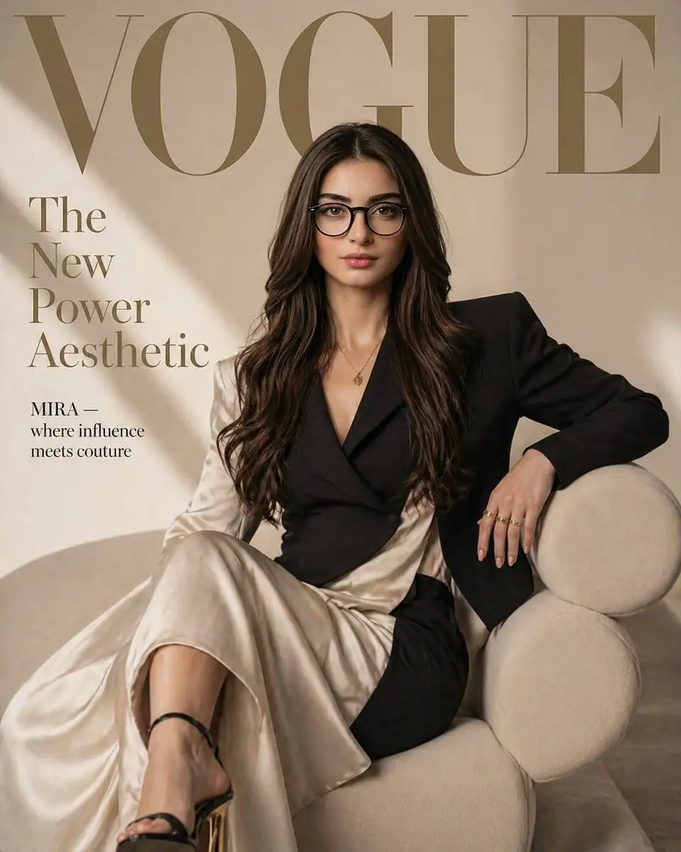 VOGUE超写实封面大片:先锋美学人像