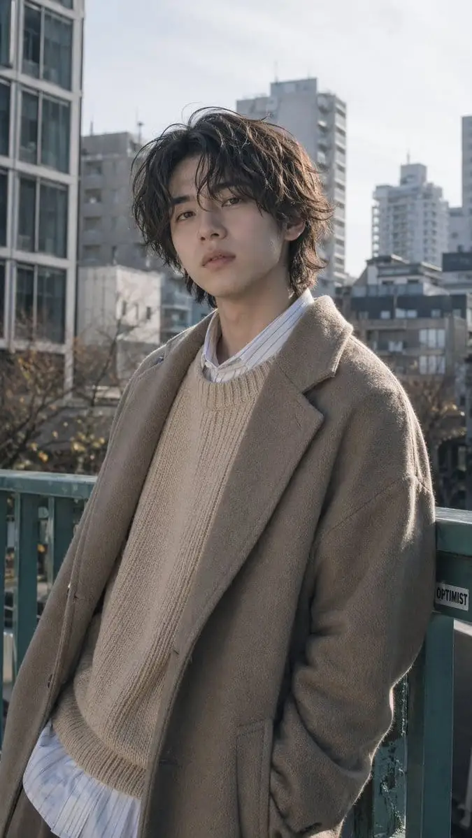 日本都市男装肖像:天桥上的随性时尚