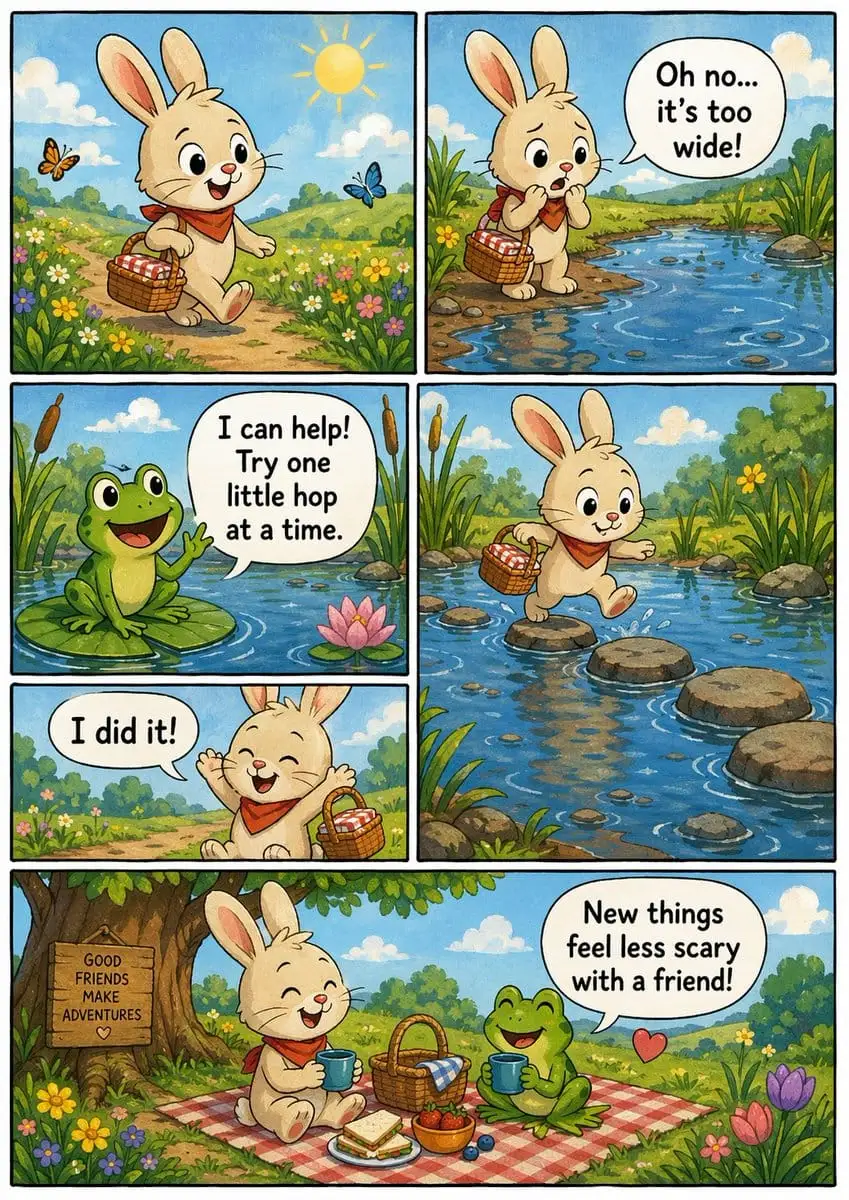 漫画页面生成器|自定义风格与故事