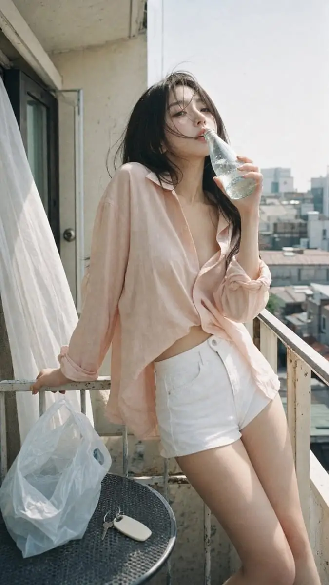 夏日阳台 | 日系胶片感人像写真