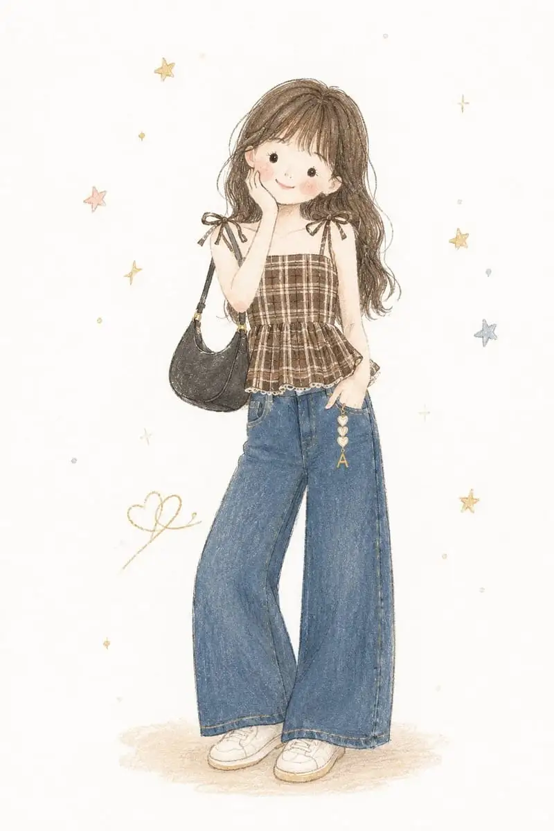 北欧治愈系 · 照片转极简童话手绘插画