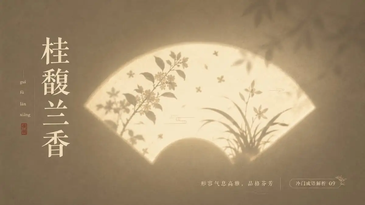 极简诗意·光影国风成语海报生成器