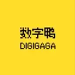 数字鸭 logo
