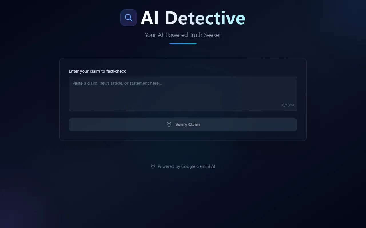Aifactchecker 截图