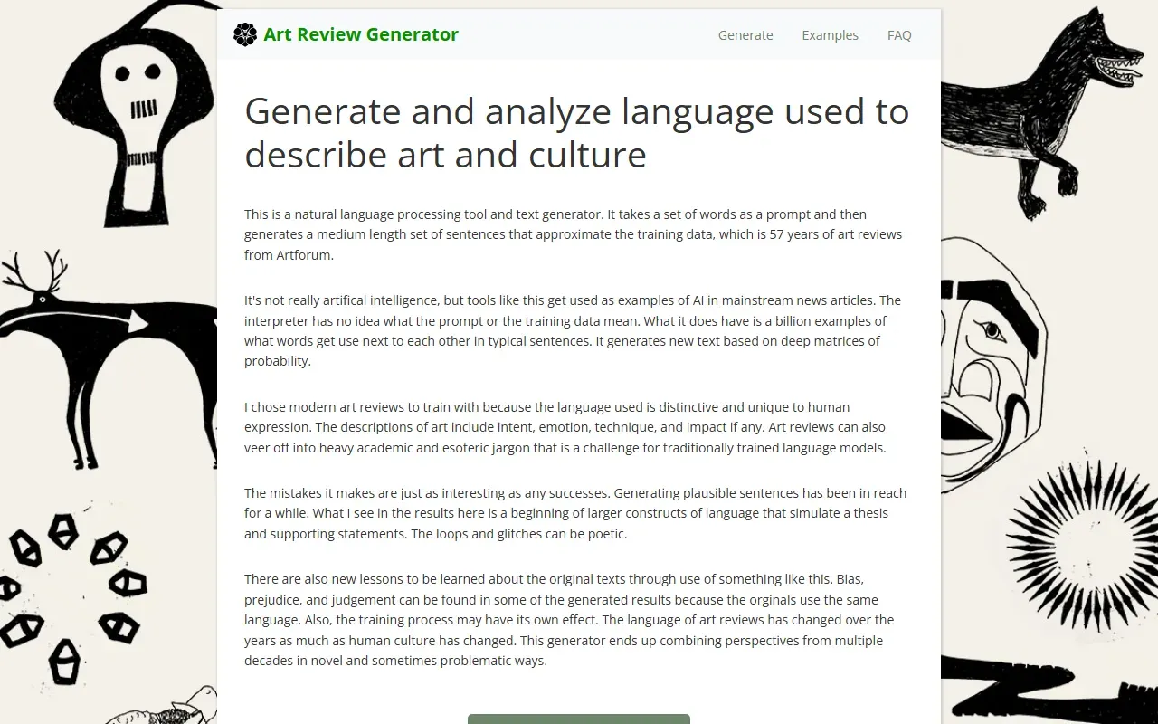 Artreviewgenerator 截图