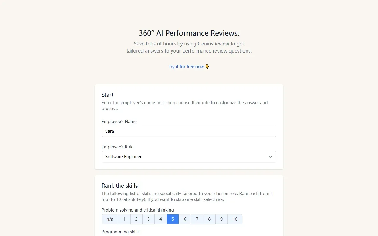 GeniusReview 截图