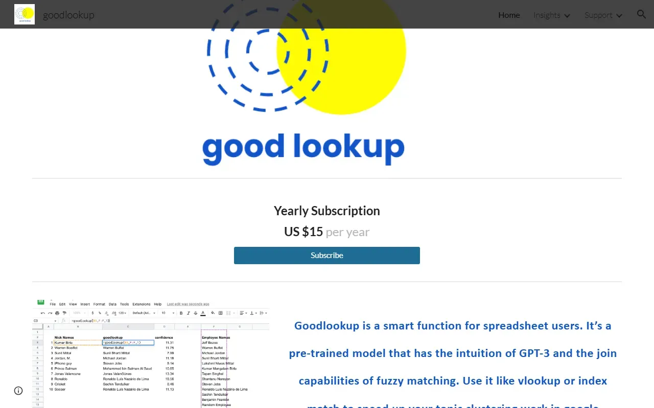 Goodlookup 截图