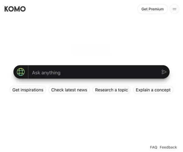 Komo 截图