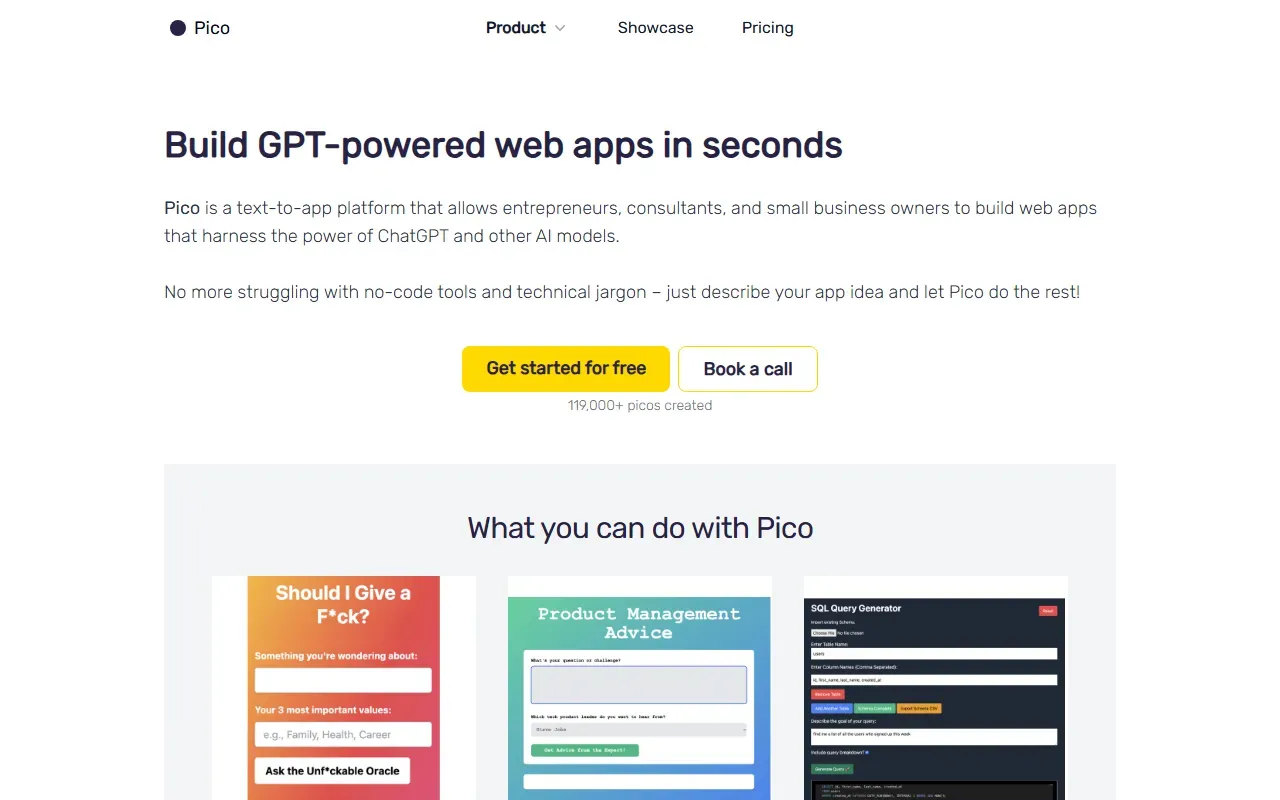 Pico 截图