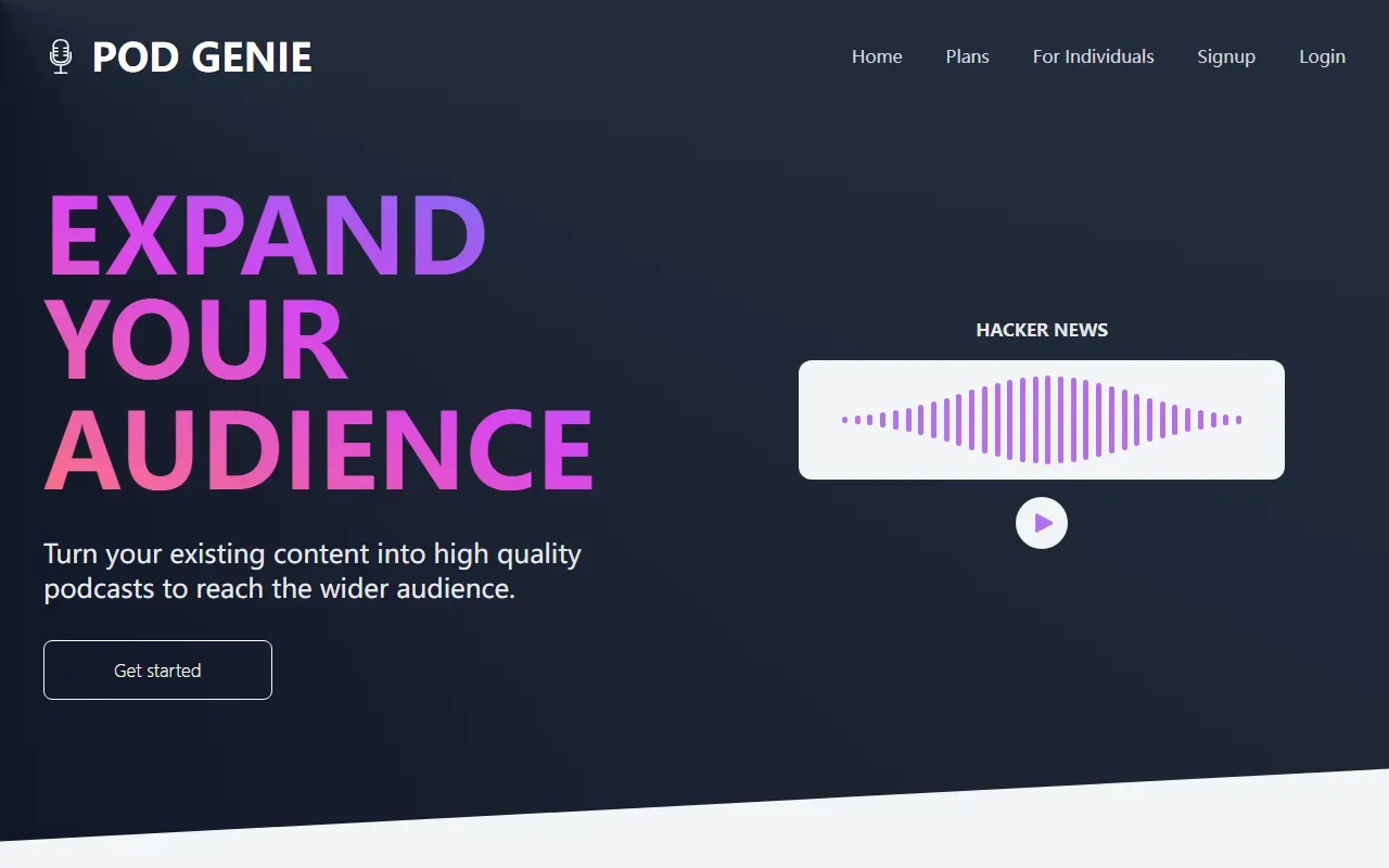 Pod Genie 截图
