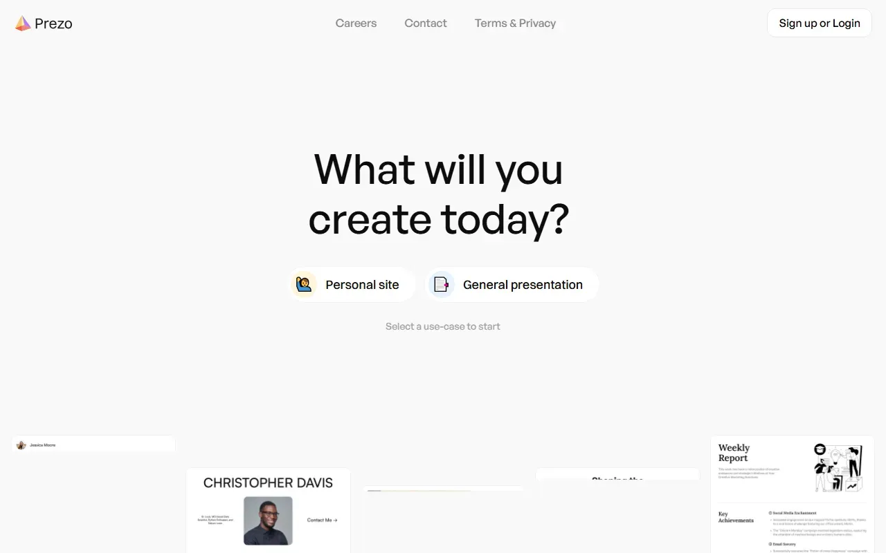 Prezo 截图