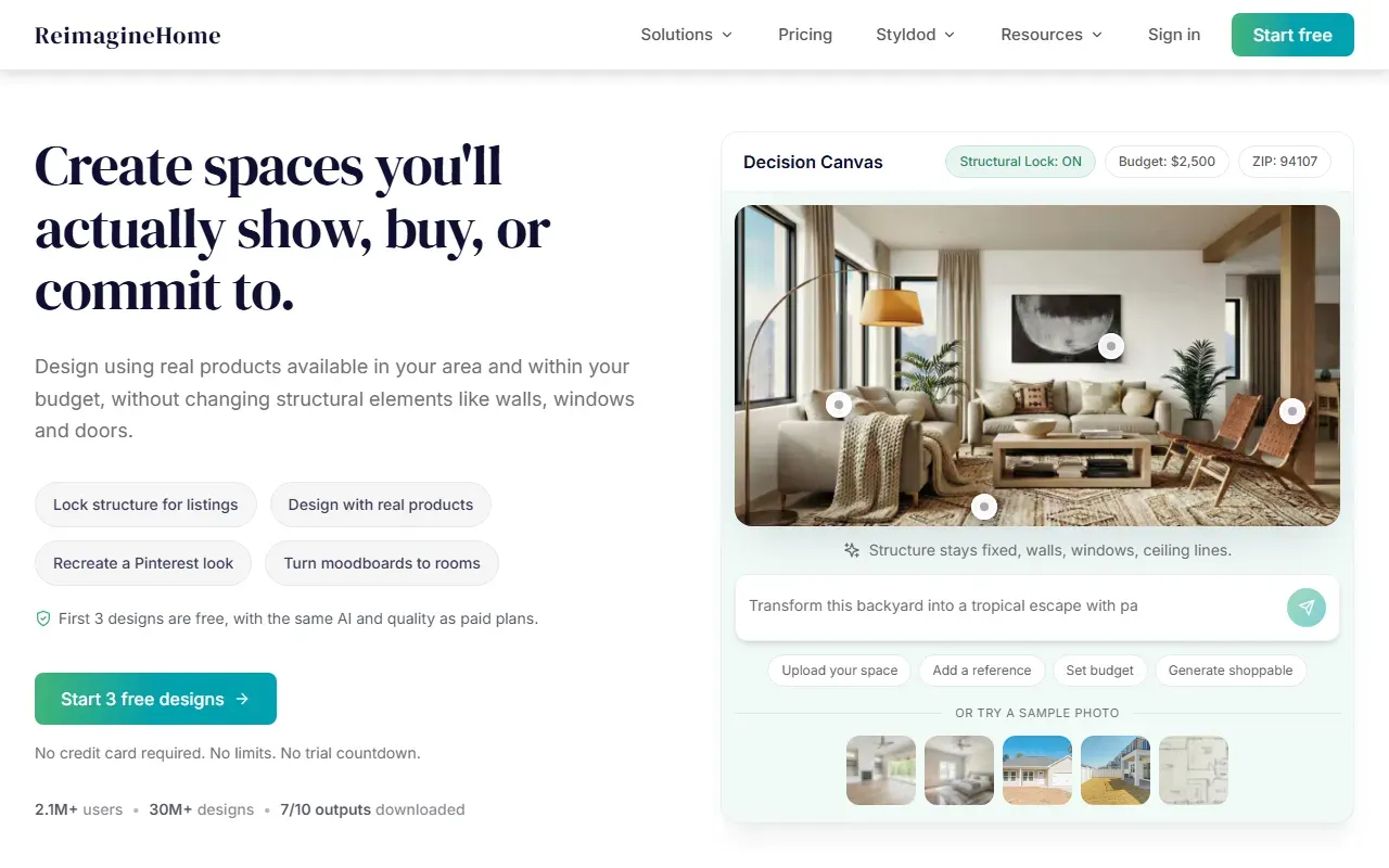 Reimaginehome 截图