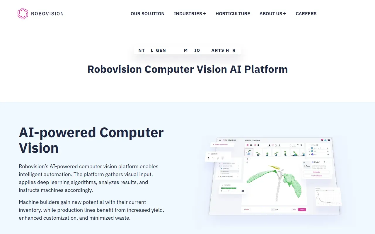 Robovision 截图