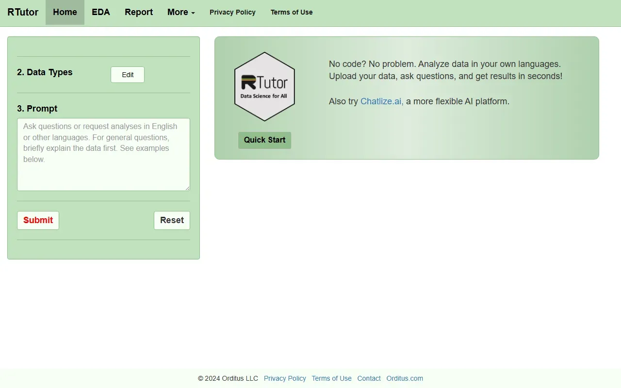 RTutor 截图