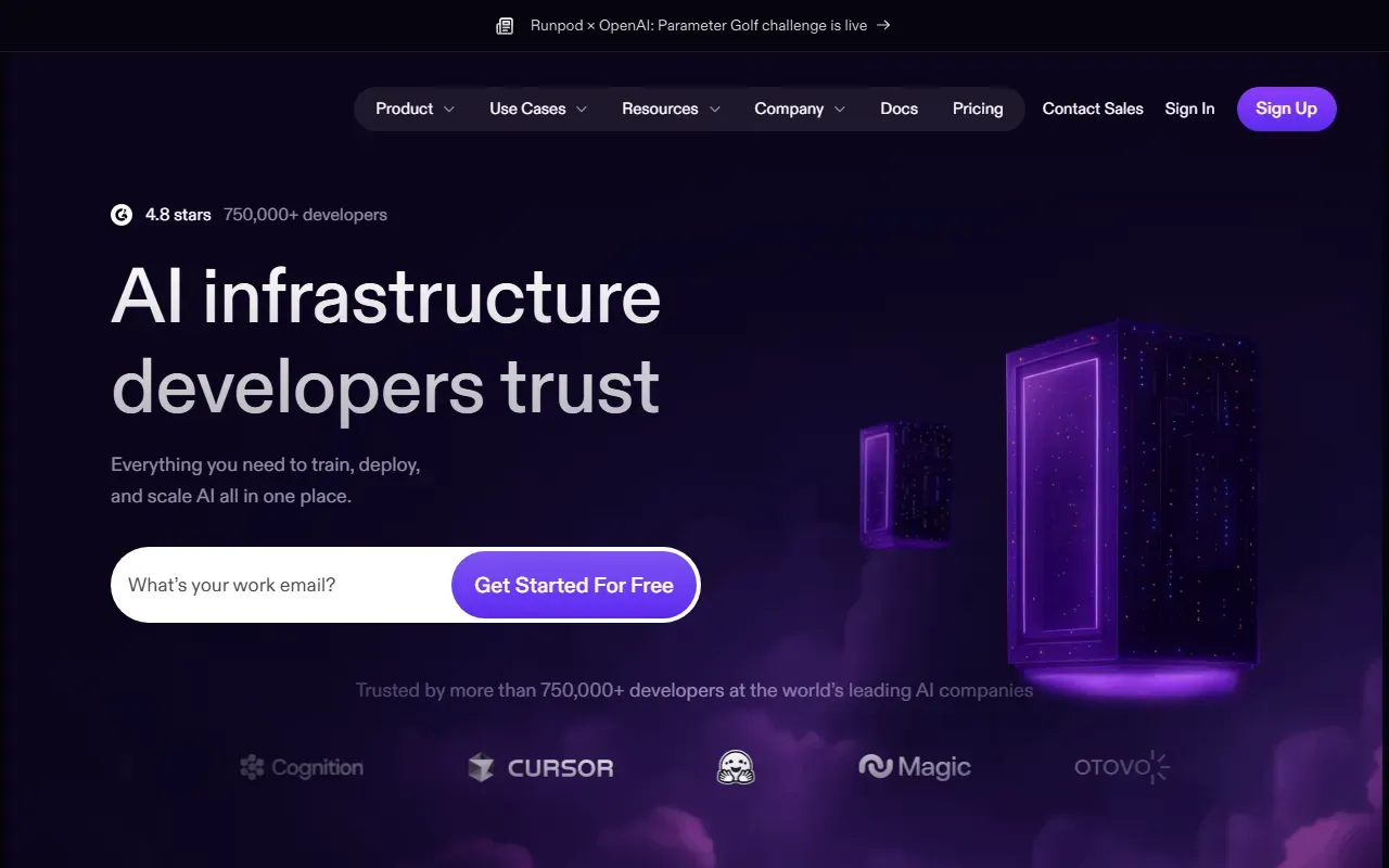 RunPod 截图