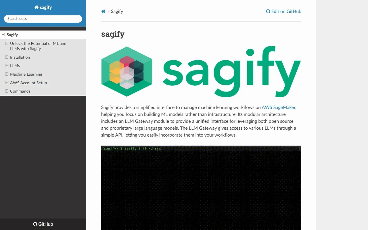 sagify 截图
