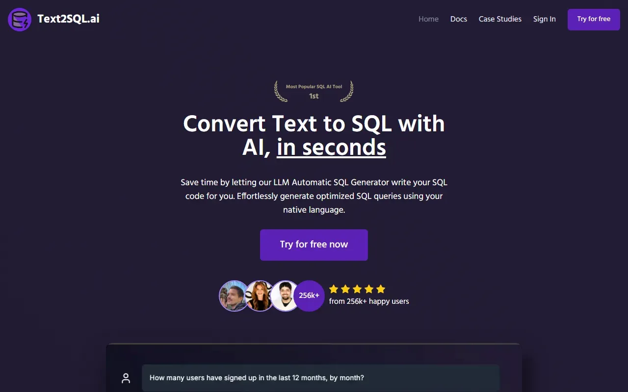 Text2sql 截图