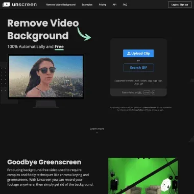Unscreen 截图