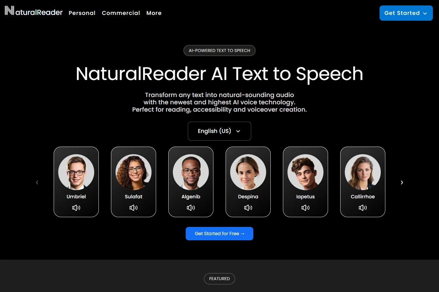 Naturalreaders 截图