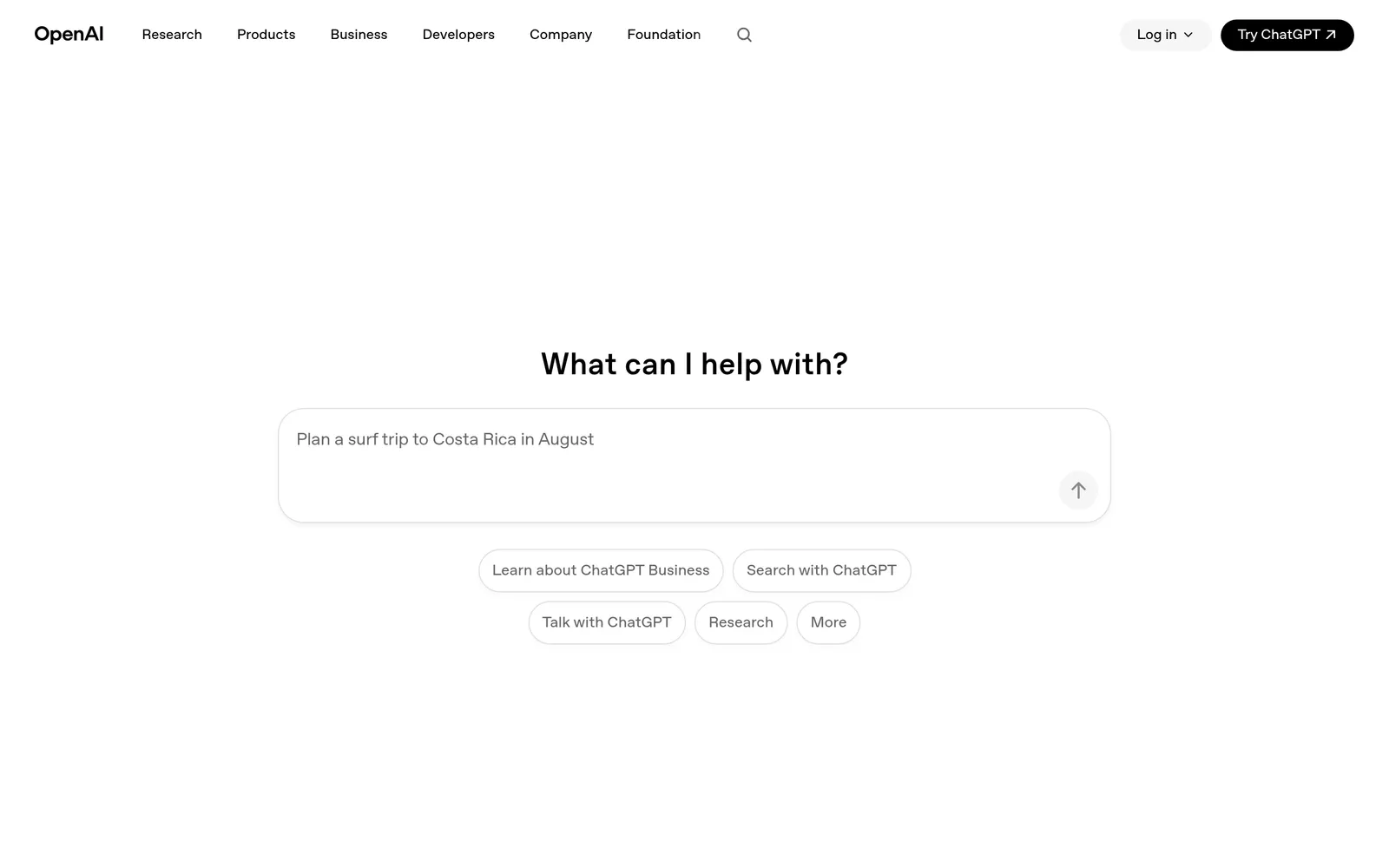 OpenAI 截图